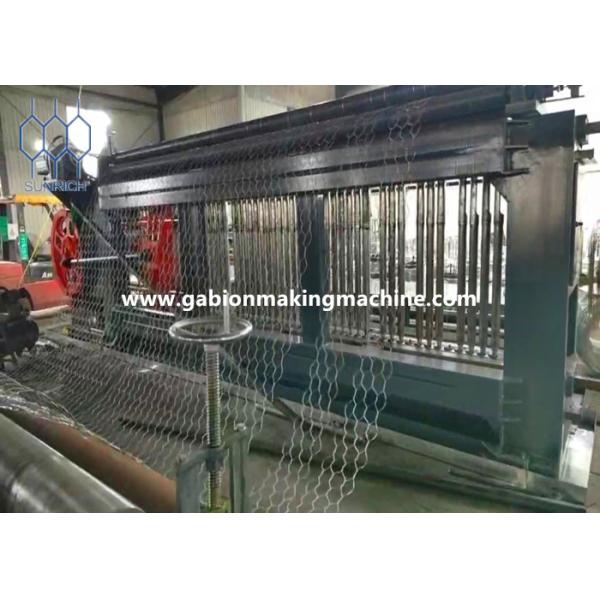 Adjustable Twist length Gabion machine with Automatic Servo Motor PLC Control