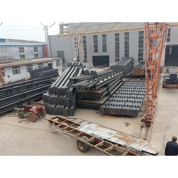 Customized Logo Steel Structure Warehouse Galvanized Ridge Cap Customization
