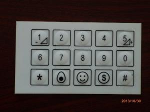 China Professional Keypad PCB Membrane Switch With 3M Adhesive / IPC Standard wholesale