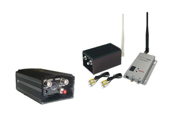Quality Zero Delay Analog Video Transmitter with 5W Long Range CCTV Wireless Link for sale