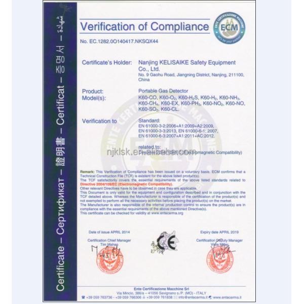 LED Display Multi Channels Gas Detector Controller For 220V AC 60Hz Customized