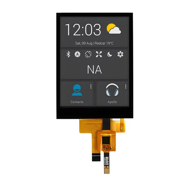 2.8 Inch IPS TFT Display with Optical Bonding 400nits SPI IIC Interface