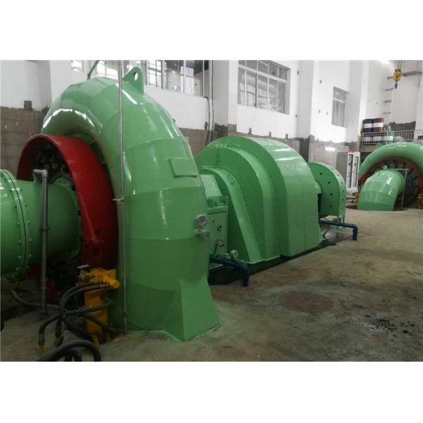 400V 800V 6.3kV 10kV Francis Hydraulic Turbine Generator 10m-300M Stainless Steel