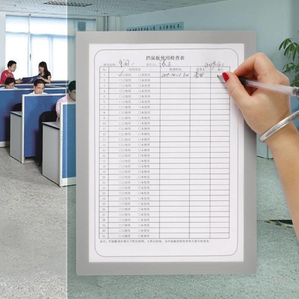 Self Adhesive Removable File Frame A4 Direct Writing File Frame ODM