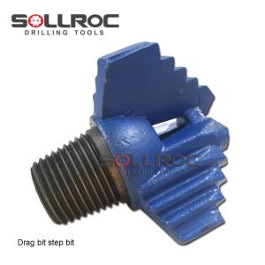 China 181mm 7 1/8'' Blue Api 3 1/2'' Reg Drag Bits Water Well Drilling Tools wholesale