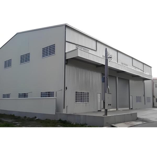 China Industrial Steel Structure Warehouse Construction , Prefab Metal Warehouse Building on sale China Industrial Steel Structure Warehouse Construction , Prefab Metal Warehouse Building on sale