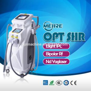 China OPT SHR IPL RF Machine 4 in 1 1064nm Wavelength Bipolar RF Technology wholesale