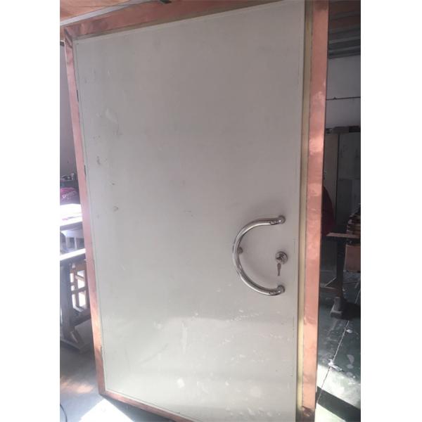10MHz 4ft X 8ft Rf Shielded Doors Brass Mesh Cabinet Installation Pneumatic Copper Metal