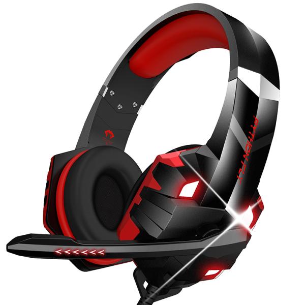 G9000 Max PS4 Gamer Gaming Wired Earphones Pink Stereo VR Headsets With Mic OEM