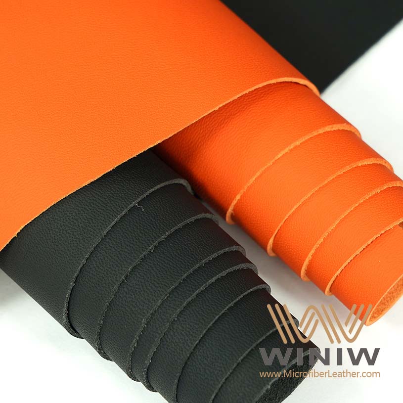 Nappa Eco Friendly Vegan Leather 1.2mm Thick Microfiber PU Leather For Bags