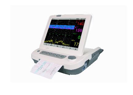 12.1”Folding 90 Degree Multi Parameter Patient Monitor Medical Use For Fetal / Maternal