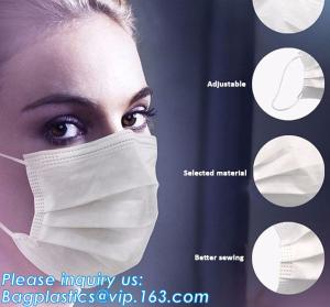 China FDA approval medical non woven surgical disposable 3 ply earloop face mask,Disposable 3ply medical earloop face mask wholesale