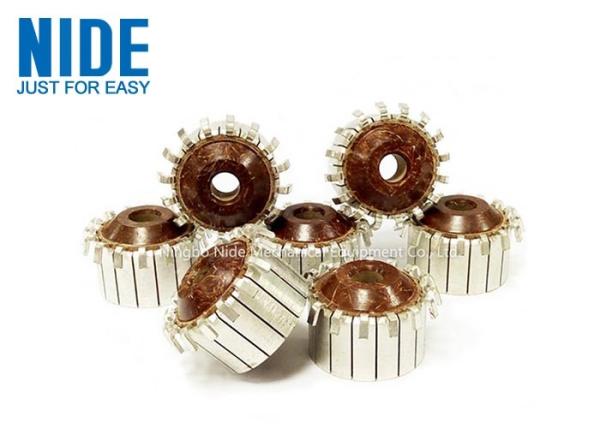 Quality Automotive Industry Electric Motor Spare Parts Electric Commutator OD 4mm - 150mm for sale