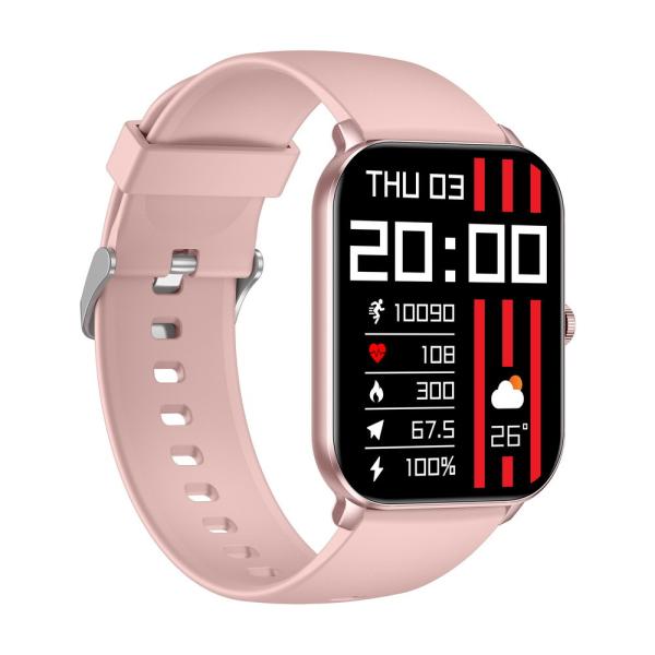 Quality KW105PRO-M Square Shape Smart Watch Bluetooth Calling Smart Watch Amoled Display for sale