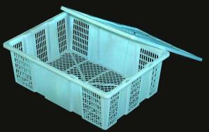 China Disposable Fruit Crate Mould , Stackable Plastic Crate Mould Semi / Automatic wholesale