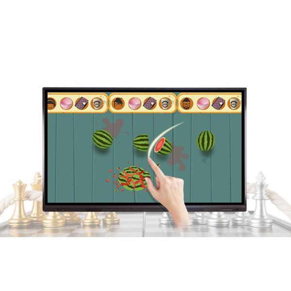 55" inch touch screen All-in-one mini PC kiosk android Win10 touchscreen monitor interactive terminal for advertising signage