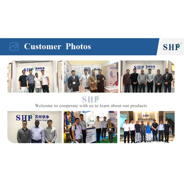 HEPA Filter 99.99 Cleanroom Partition Wall White Prefabricated Clean Room