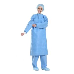 China Light Breathable 18 Gsm Disposable Surgical Gown wholesale