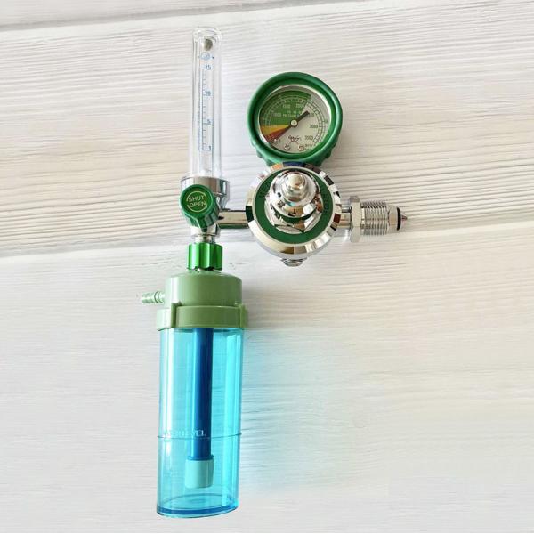 Medical Oxigen Flow Meter Regulator Flow Meter Oxygen Inhalator Breathing In Hospital
