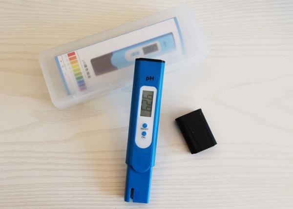 Quality Blue Pocket PH Meter / Electronic PH Sensor High Precision Electrode for sale