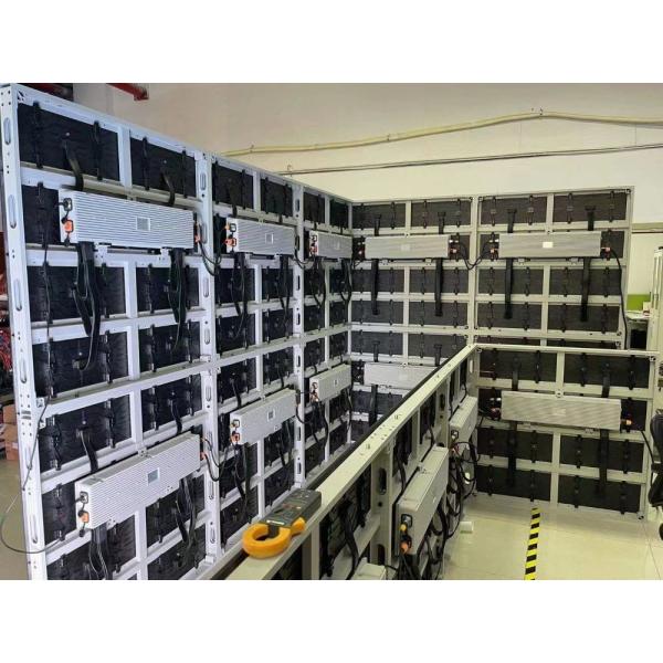 Corner Seamless 90 Degree Led Screen 10mm Led Display Energy Saving