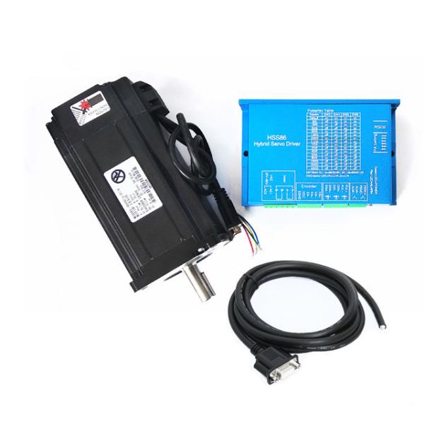 12NM Closed Loop Stepper Motor For Cnc Machine 6A 6.5mH Black And Blue