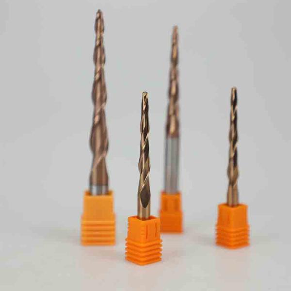 Carbide Tools Taper Milling Cutter Tungsten Steel Ball Nose End Mill End Mill for Cutting Wood