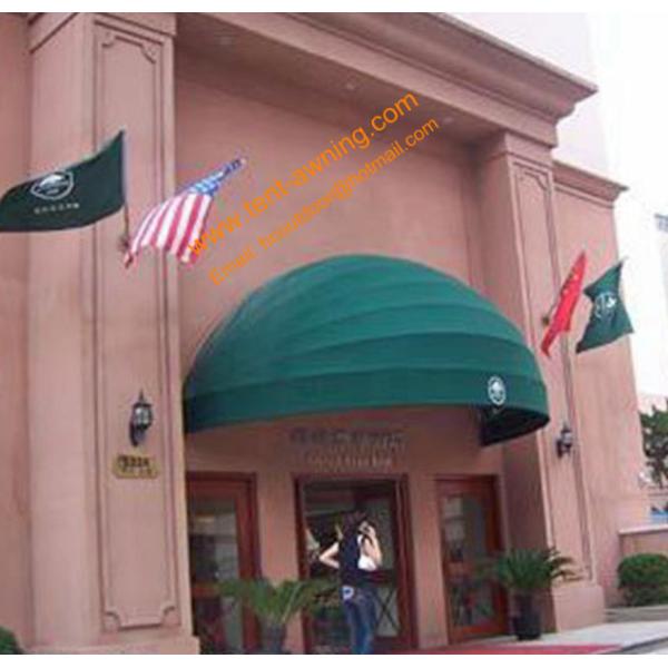 Half Round Elegance European Style Customized Size Hotel Door Entrance Awning