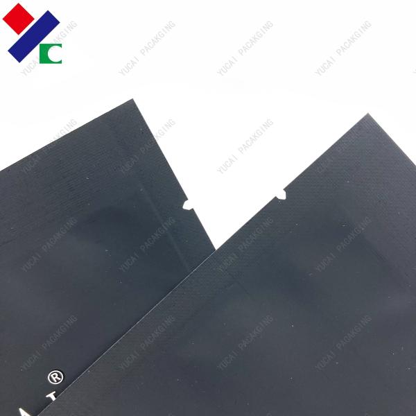 Heat Seal Tear Notch Aluminum Foil Plastic Pouch For Nuts Seeds