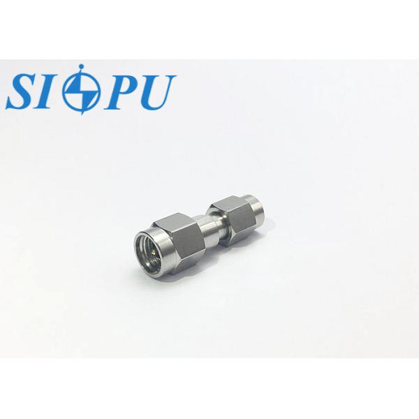 SMA Male to SSMA Male RF Coaxial Adapter – Stainless Steel (SMA(J)-SSMA(J))
