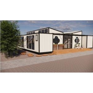 China 20FT Prefabricated Container House Bookstore Laterally Opened wholesale