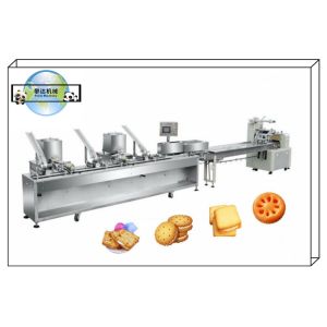 PD250-PD1000 Sandwich Biscuit Processing Line Equipment, Automatic Sandwich