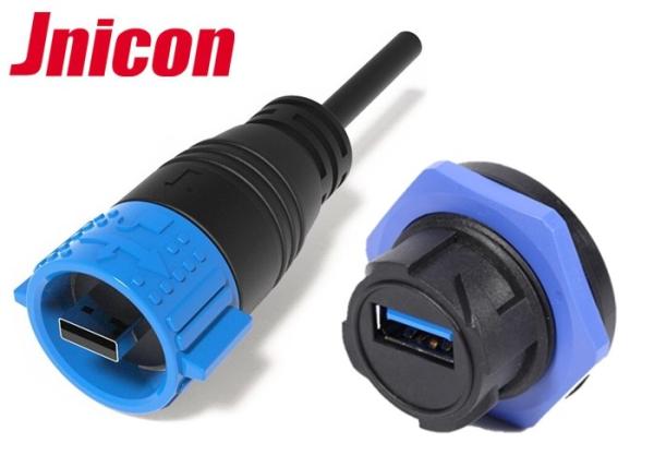 Quality Micro Circular USB Connector Plug And Socket For Signal Transmission Equipment for sale