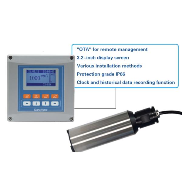 24V Digital Suspended Solid Analyzer For Industrial Wastewater Treatment
