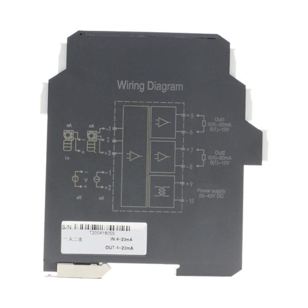 Quality 4-20mA Input Output Signal Isolation Module Analog Signal Transmitter Isolator Din Rail Mounting for sale