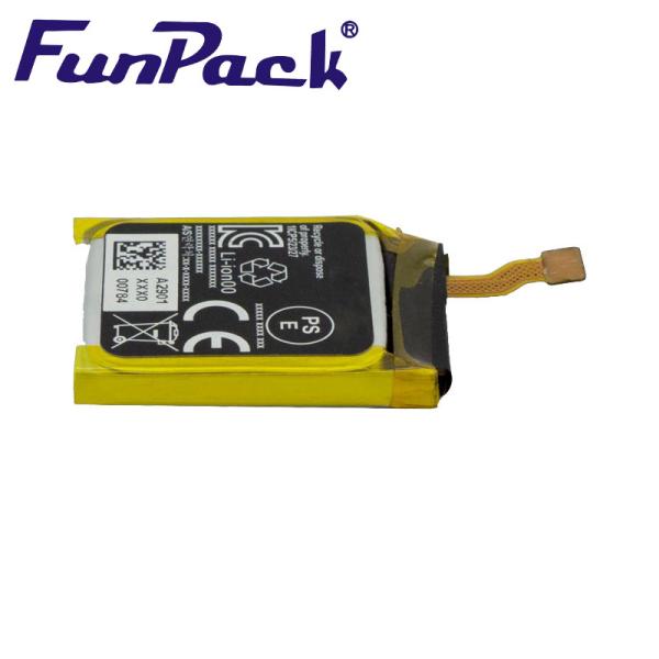 300mAh Consumer Electronics Battery Wearable Device Lithium Ion Polymer Battery With PCB