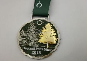 China Olympic Triathlon Die Casting Medals With Ribbon Attachment Eco - Friendly wholesale