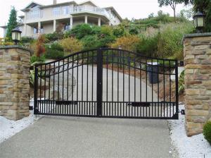 China Aluminum Gate  metal gate garden gate driveway gate wholesale