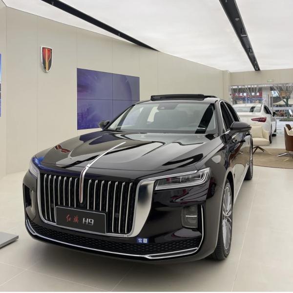 Cars Vehicles Faw Hongqi H9 Gasoline Cars Fuel Car Adult Vehicle with 360° Rear Camera