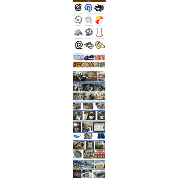 Electro Galvanized Finish Lifting Link Roller Conveyor Anchor Stainless Steel G80 G100 Chain