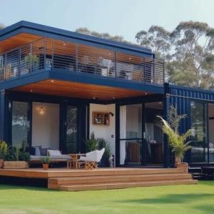 China Prefabricated Two Storey Container House Expandable Portable Homes wholesale