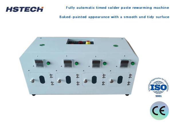 Quality 4 Tanks Imported Electrical Components Fully Automatic Timed Solder Paste Rewarming Machine For Temperature for sale
