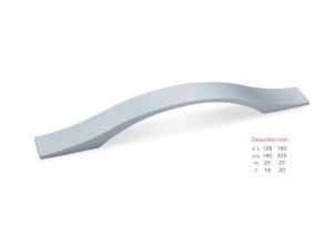 China Clothespress Aluminium Pull Handles , Superior Quality Aluminum Cabinet Handle 160/320/832mm on sale