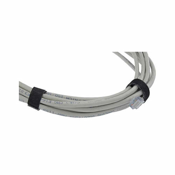 Flexible 2 Sided Tape , Printable Hook Loop Fastening Cable Ties