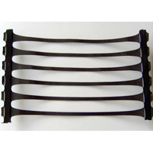 Reinforcement HDPE Uniaxial Geogrid 1m - 60m Width Good Creep Resistance