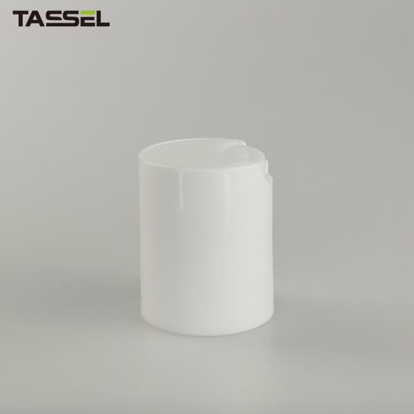 20/415 White Disc Top Cap Plastic Bottle Cap For PET PE Bottles