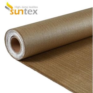 Vermiculite Coated Fiberglass Cloth High Temperature Resistance Thermal