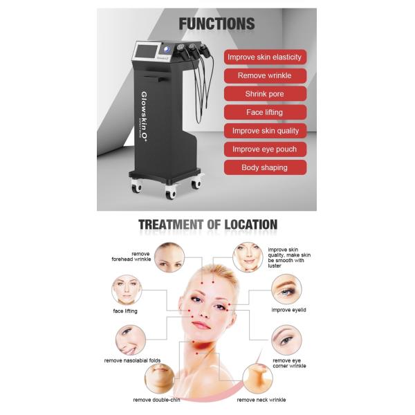 CE Certified Radio Frequency Skin Tightening Machine , Slimming Rf Beauty Instrument