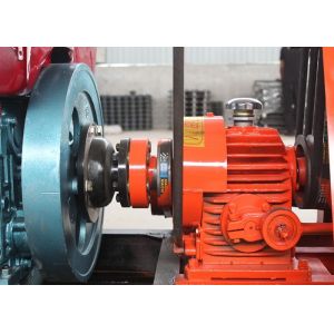 Trailer Mounted 22HP 160m Water Well Drilling Rig Machine