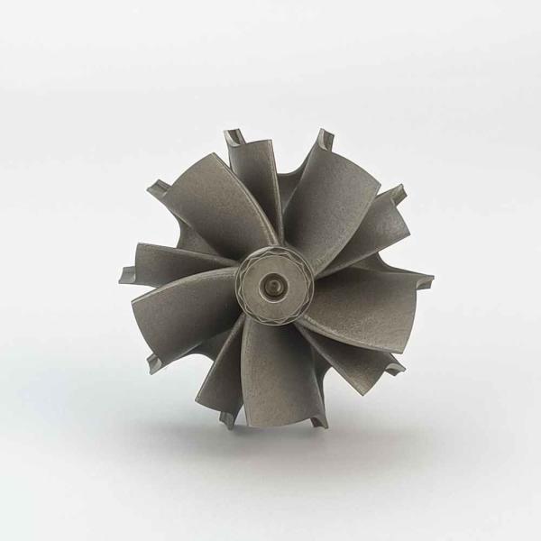 MS-TECH Turbo TD04L Turbine Wheel Shaft Ind 47.2mm Exd41.2mm Blades 5+5